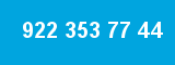 922 353 77 44 922 353 77 44
